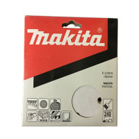 MAKITA SANDING DISC 150MM 240# / HOOK & LOOP WHITE PUNCHED - (10PK)